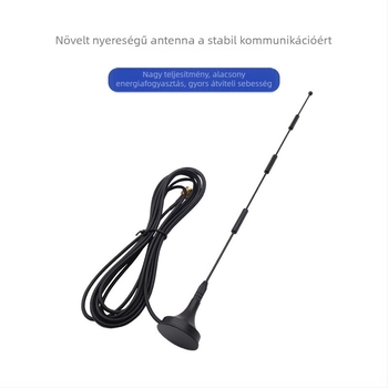 nubewireless NB modul vezeték nélküli útválasztó nagy nyereségű LTE/3G/2G és külső 4G/5G vákuumszívó antennával, modell NU4GXTX310-5ZL3000J, SWR ≤ 1.5