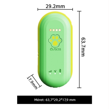 4G hálózathoz kompatibil idős- és gyermeknyomkövető GPS-sel és kétirányú hívással
