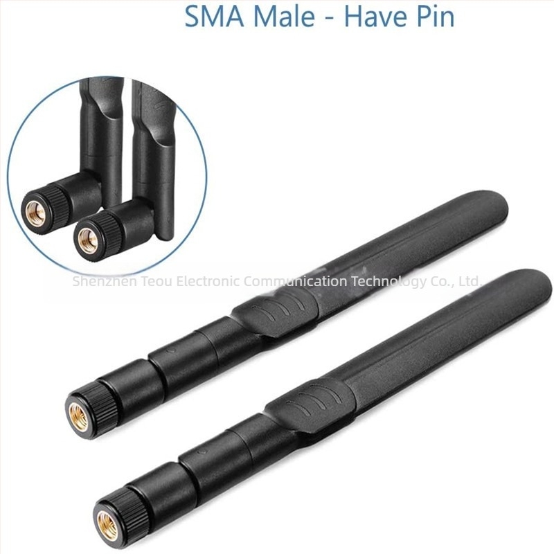 Összecsukható evezős antenna 4G/LTE, 2,4 GHz és 5,8 GHz, omnidirkciós Wi‑Fi