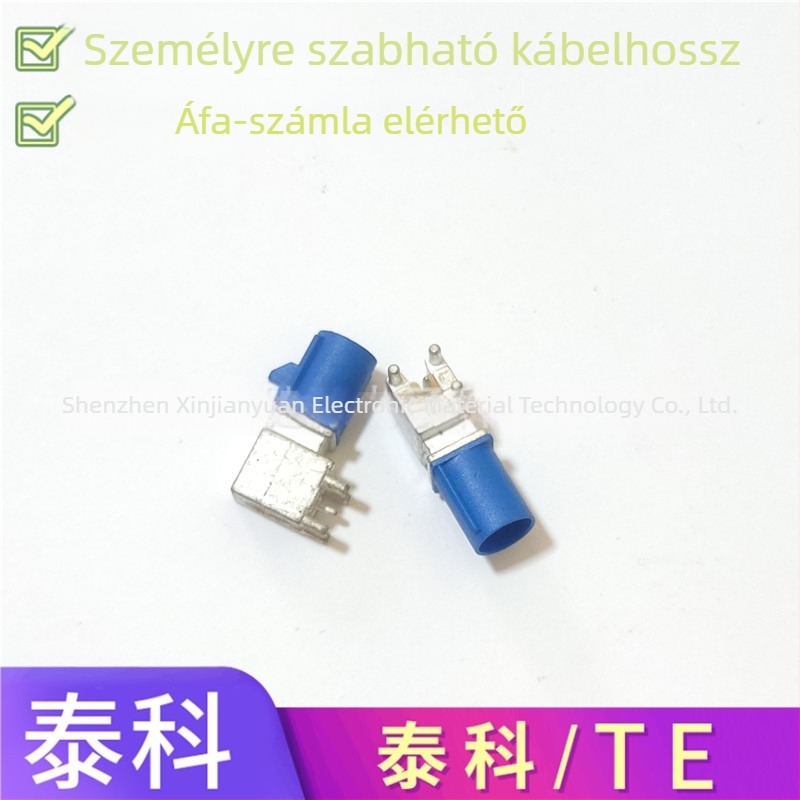 RF koaxiális csatlakozó, FAKRA-C SMB, autó GPS antenna számára, TE/Tyco 2291392-3