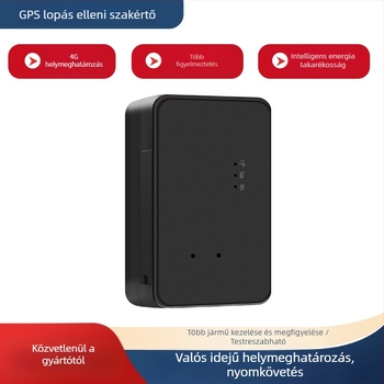 4G vezeték nélküli GPS tracker mágneses tartóval autókhoz – telepítés nélkül, lopás elleni védelem és logisztikai nyomkövetés