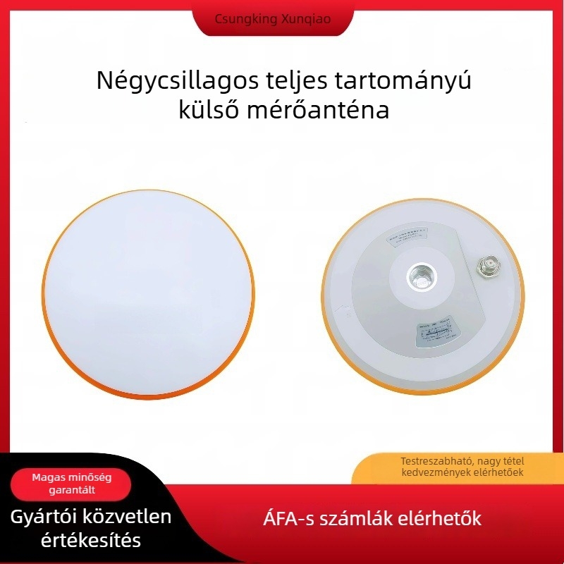 BeiDou nagy pontosságú gombafejű GNSS antenna mezőgazdasági gépekhez és bázisállomásokhoz, teljes frekvenciájú RTK GNSS