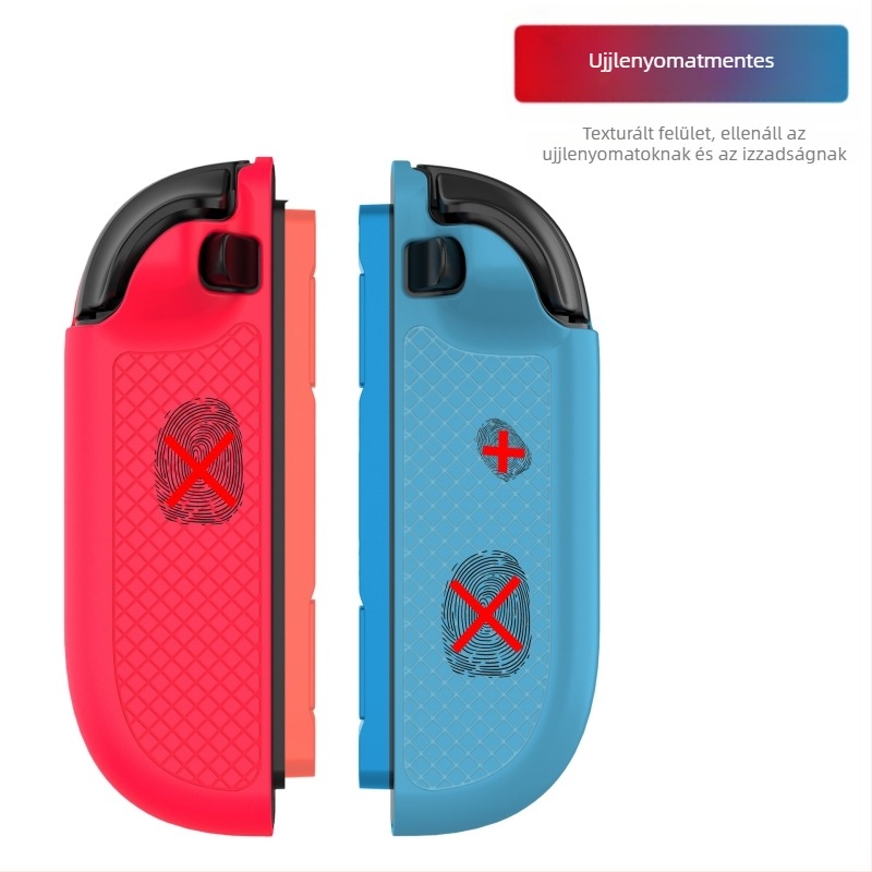 Szilikon védőtok Joy-Con vezérlőhöz hordozható játékkonzolához