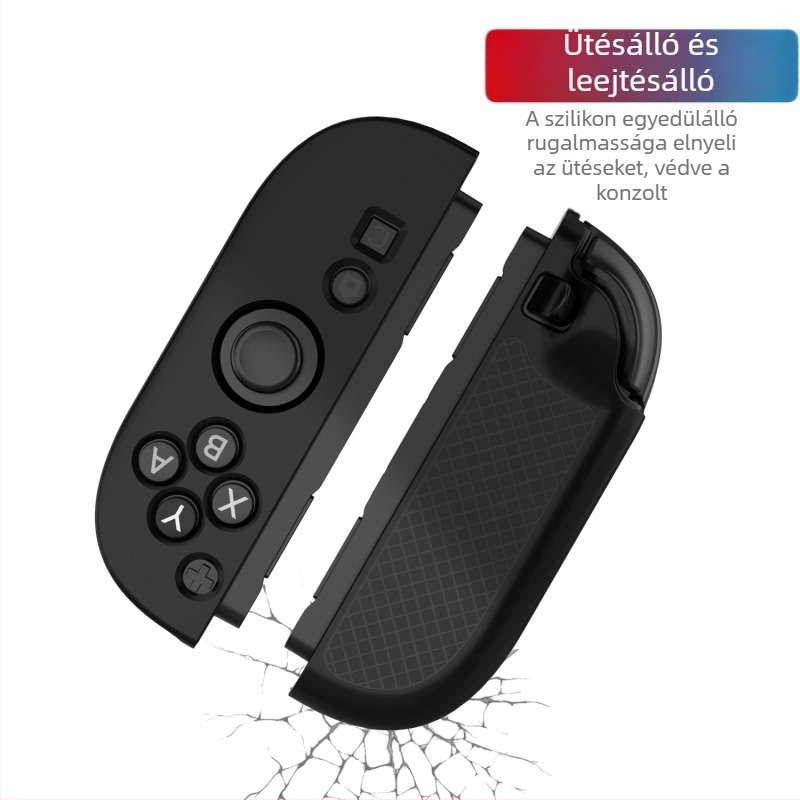 Szilikon védőtok Joy-Con vezérlőhöz hordozható játékkonzolához