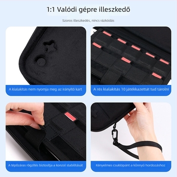 Nintendo Switch 2 konzolhoz védőtok és tárolótáska kiegészítőkkel
