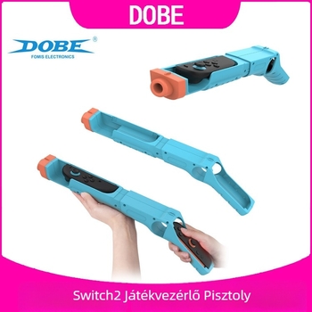 Switch2 puska-tartó kettős fogantyúval a Switch2 Joy-Con-hoz — ABS, modell switch2