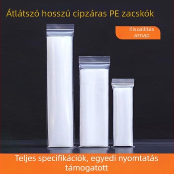 Öntapadós, átlátszó PE csomagoló tasakok, vastított kivitelben; alkalmasak távirányítók, szemüvegek és mobiltelefonok tárolására (Anyag: PE; Átlátszó; Vastagított; Zárási hossz: 1–3 cm)