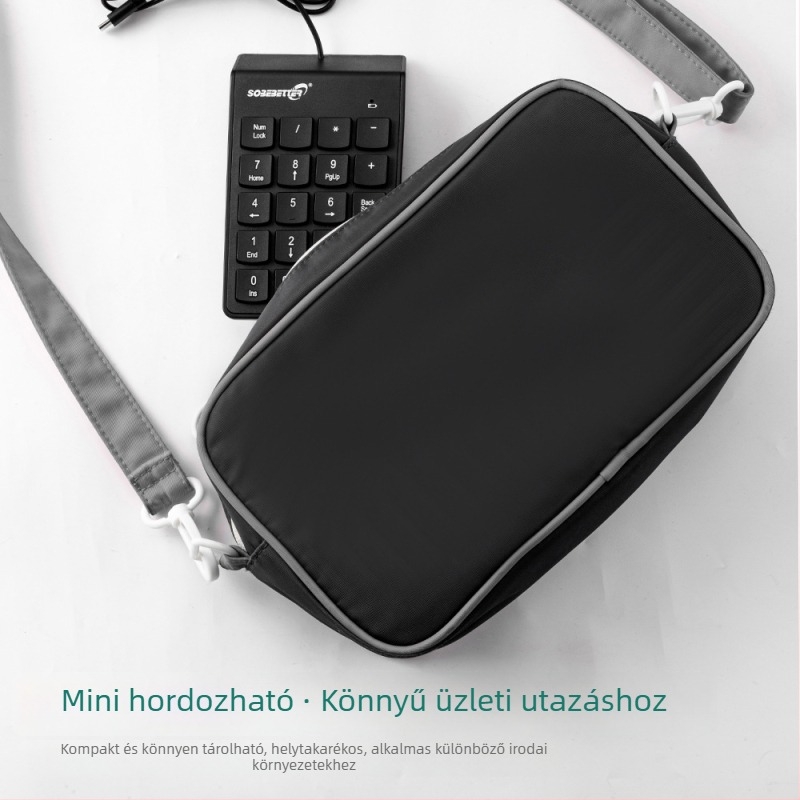 Laptophoz való numerikus billentyűzet (USB kábeles, Crater architektúra, ≤87 billentyű, ABS anyag, 1,2 m kábel)