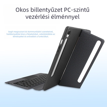 Samsung 11 hüvelykes tabletához mágneses, leválasztható védőtok Bluetooth érintő billentyűzettel – Ultra14.6