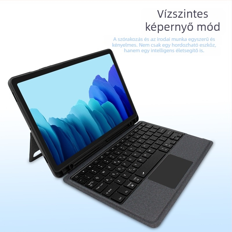 Samsung 11 hüvelykes tabletához mágneses, leválasztható védőtok Bluetooth érintő billentyűzettel – Ultra14.6