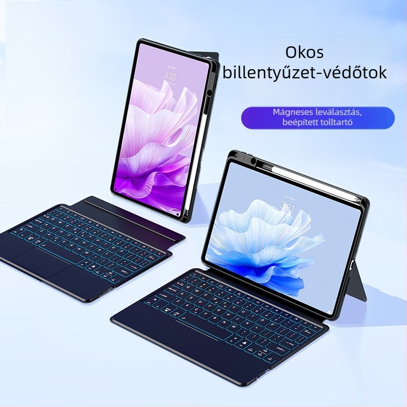 Huawei MatePad Pro 13.2 mágneses leválasztható Bluetooth billentyűzet Air 12 tabletéhez