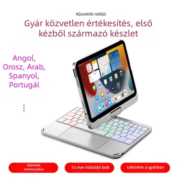 Vezeték nélküli billentyűzet iPad mini 6 számára – Bluetooth, F83ATS modell, 2023-as megjelenés, ergonómikus, kompatibil a 2022-es iPad mini 6-tal