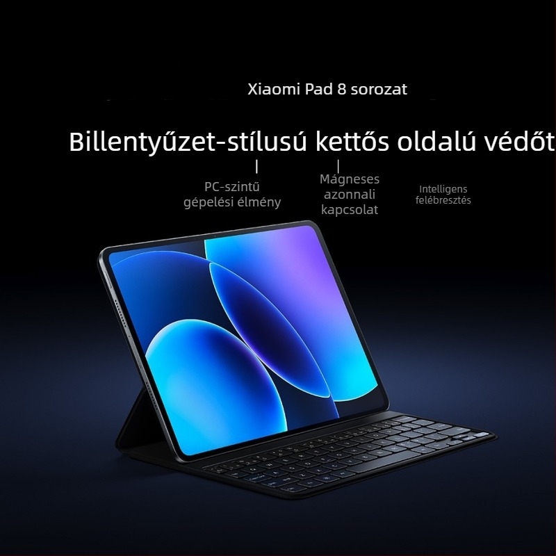 Xiaomi Mi Pad 8/Pro Magic Keyboard – Bluetooth vezeték nélküli billentyűzet, ergonómiai támogatás, 0.5 m kábel, OEM gyártás