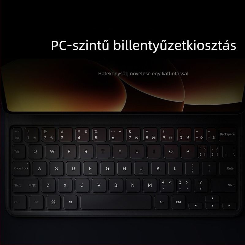 Xiaomi Mi Pad 8/Pro Magic Keyboard – Bluetooth vezeték nélküli billentyűzet, ergonómiai támogatás, 0.5 m kábel, OEM gyártás