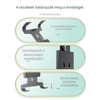 Gibbon A69 táblagéptartó falra szerelhető (Márka: Gibbon, Modell: A69, Kategória: Tartó, Súly: 0.5 kg)