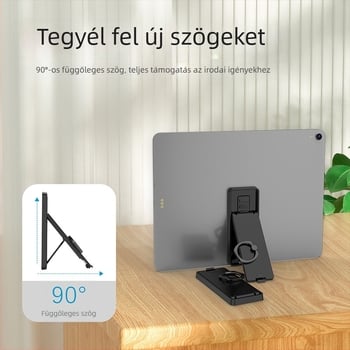 Univerzális tabletatartó egykezes működéssel – emelő típusú konzol