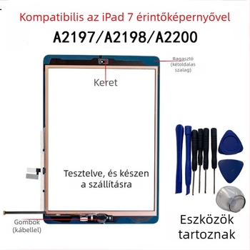 Billions érintőképernyő iPad A1893/A1954-hoz