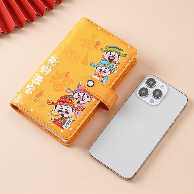 PU kártyatartó anime mintával, RFID védelem, tartós és tárolható