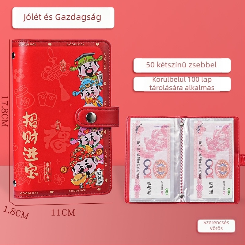 PU kártyatartó anime mintával, RFID védelem, tartós és tárolható