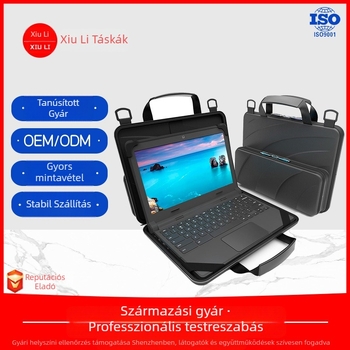 Női PU bőrtáska laptophoz — vízálló és kopásálló, poliészter anyag, cipzáras nyitás, kivehető hordozó fogantyú