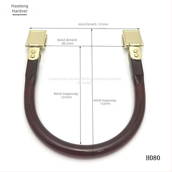 Táska fogantyú hardver Universal műanyag ötvözet H080