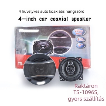 TS-1096S autókoaxiális hangszóró – 4 Ω, 50–100 W, frekvencia 30 Hz–36 kHz, érzékenység 89 dB