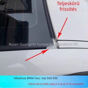 BMW hátsó ablak tömítőszalag — gumi, standard vastagság, termékkód: b-06