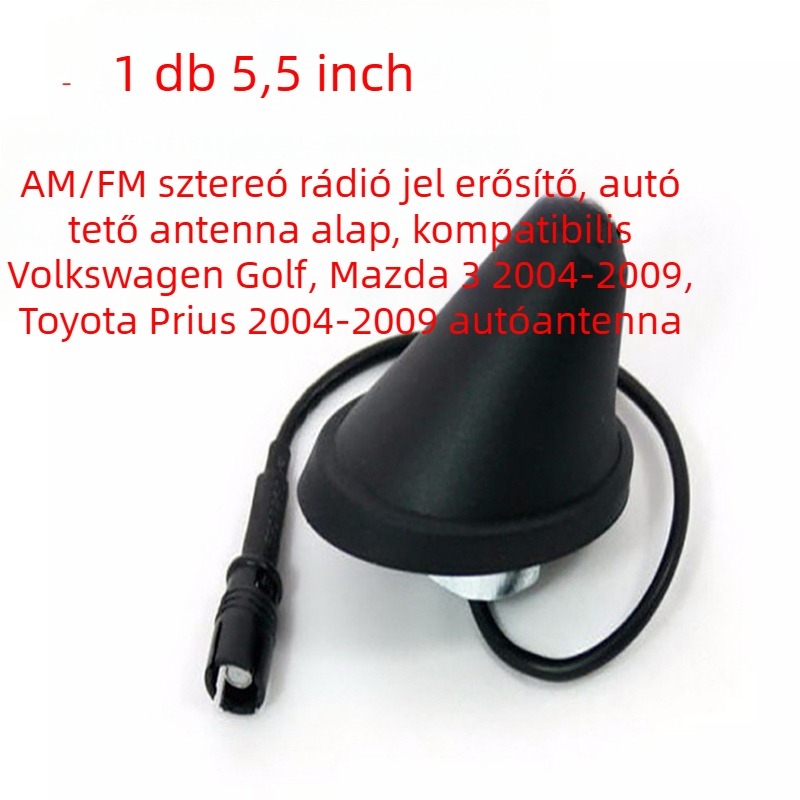 Autórádió antenna menetes szerelésű, 12V, univerzális kompatibilitás, modell 21-091-0864