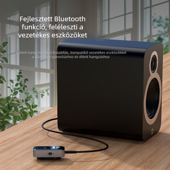 LXKL-M20 Autó MP3 FM Transmitter és Bluetooth Vevő – USB és 3,5 mm-es Audio interfész, Plug‑and‑Play, 15 m lefedettség, 100 MHz működő frekvencia, Bluetooth 5.4