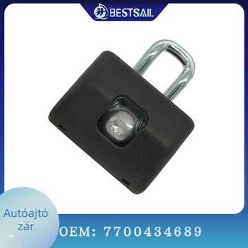 Renault csomagtartó zár | Alkatrész szám 7700434689 | Anyag: magas minőségű műanyag-vas | Kompatibilis Renault modellekkel | Alkalmazás: csomagtartó | Autó-ellopás elleni zár