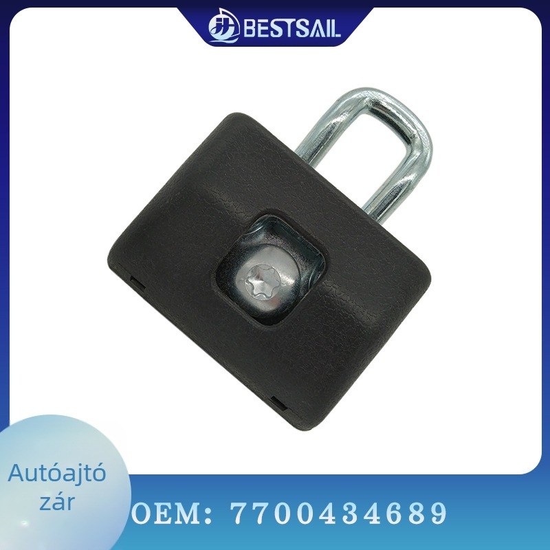 Renault csomagtartó zár | Alkatrész szám 7700434689 | Anyag: magas minőségű műanyag-vas | Kompatibilis Renault modellekkel | Alkalmazás: csomagtartó | Autó-ellopás elleni zár