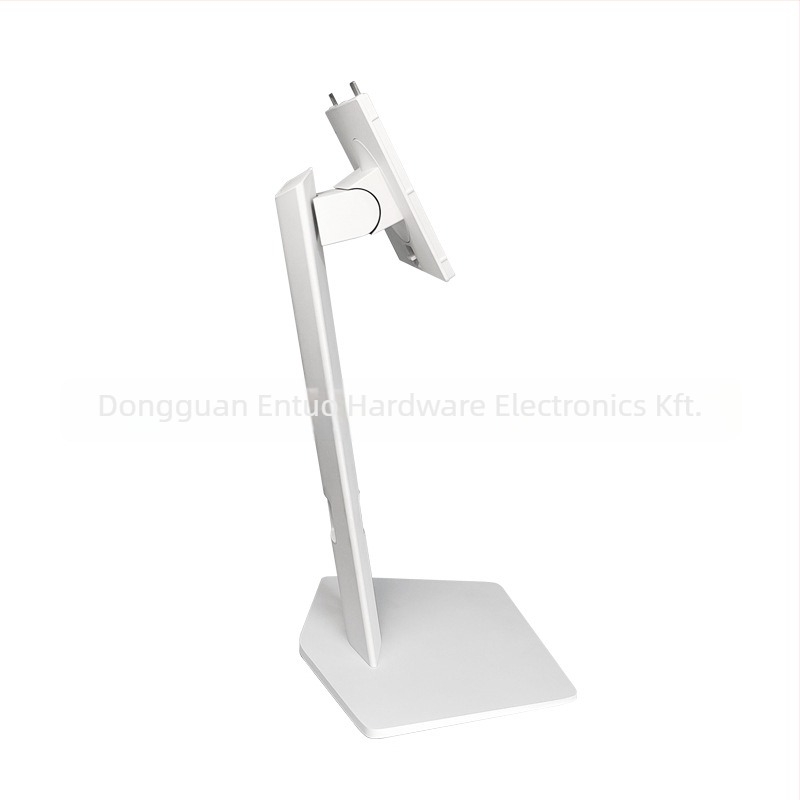 Alumíniumötvözetből készült számítógéptartó állvány, emelhető és forgatható kijelzővel, asztali alap, modell Y270510