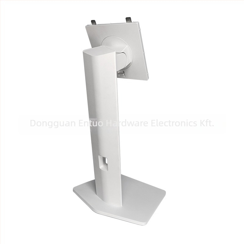 Alumíniumötvözetből készült számítógéptartó állvány, emelhető és forgatható kijelzővel, asztali alap, modell Y270510