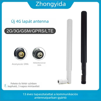 Glue stick antenna - 12 dBi, 700-2700 MHz tartomány, 50 Ω impedancia, SWR ≤ 2.0, SMA