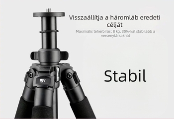 Teleszkópos állványkeret PTZ fej nélkül (Modell 6663, 4 szakaszok)