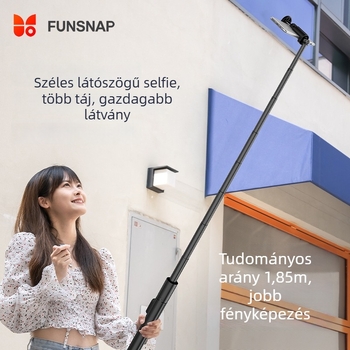 Hordozható padlós telefontartó állvány Bluetooth távirányítóval, alumíniumötvözet test, képstabilizálás, testreszabás támogatott