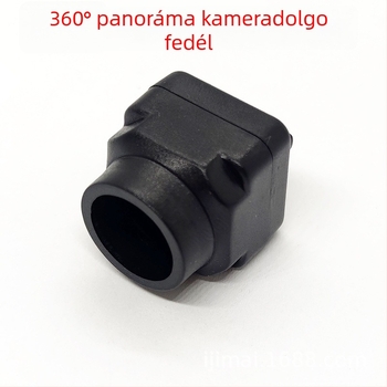 Autó előtti néző kamera tartó 360° panoráma lencséssel — Modell YJT14, PC burkolat, felbontás 720x680, 12V tápegység, 120°-os állítható szög