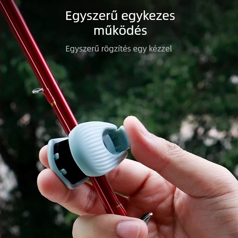 Friendship Csali tároló klip, Többcélú bottömbítő, Horgászbotkötő és rögzítő eszköz, Anyag: Egyéb
