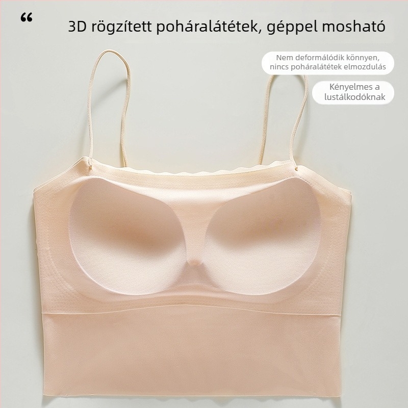 Varrás nélküli melltartó csőtop, légáteresztő és könnyű, összegyűjti a mellet és támogatja a hátat, mindennapi viselethez
