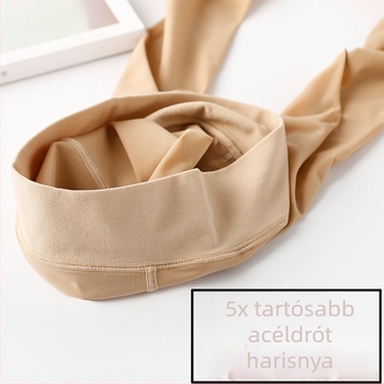 Női nylon harisnya, vékony, csípőemelés, formázás, dezodorálás, kopás elleni, egyszínű, könnyű lábak, japán stílus, nagy méret