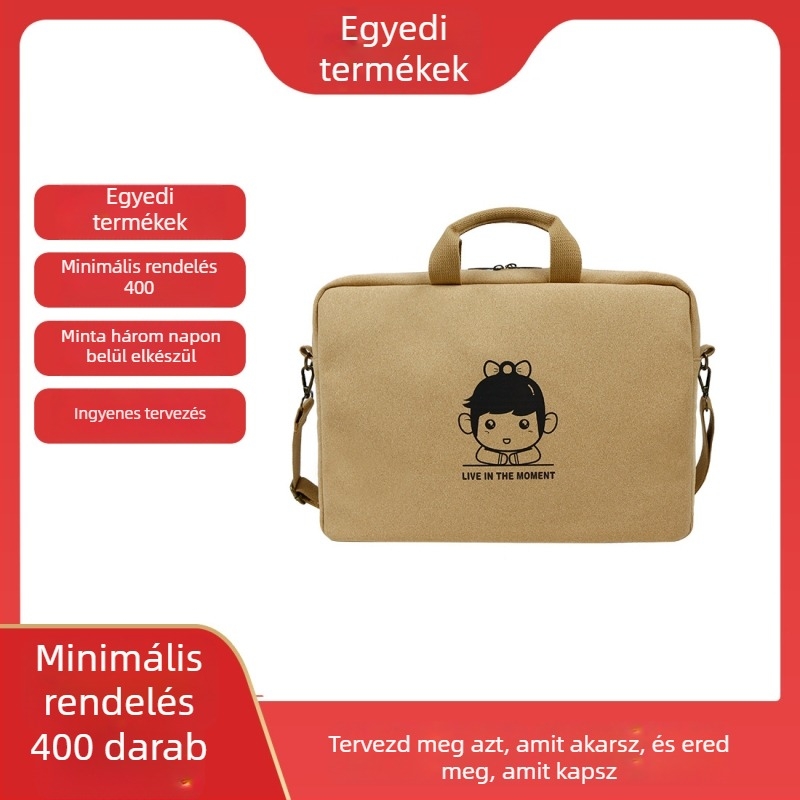 Korkból készült laptop táska levehető fogantyúval, nyitás fedéllel, kopásálló és rengésálló, csökkenti a terhelést, őszi 2025 megjelenés