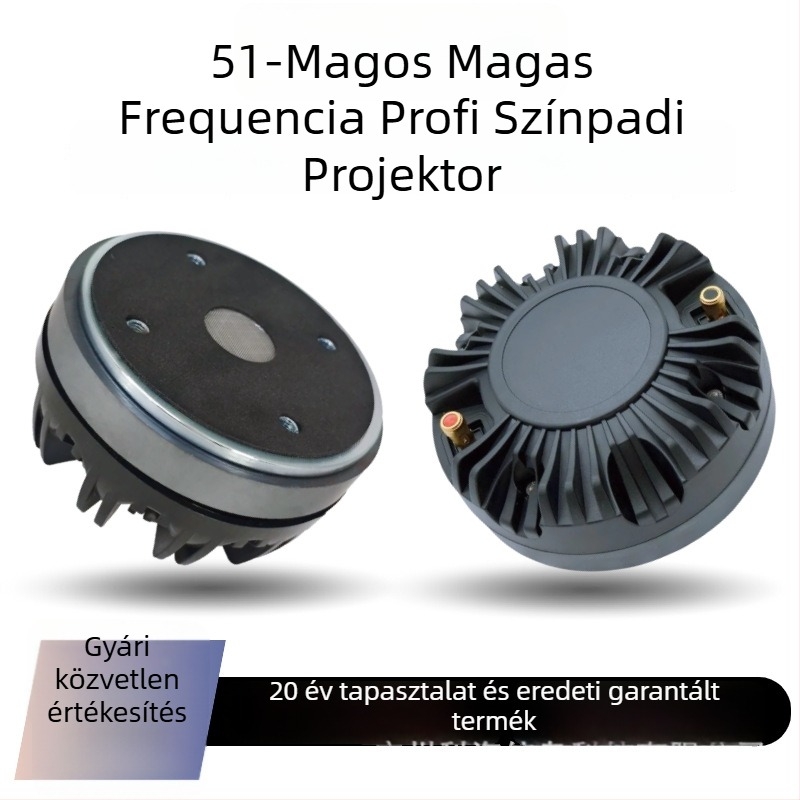 Aooboe magasfrekvenciás tweeter meghajtó külső mágneses rendszerrel, tiszta titán diafragmával, hangfalakhoz