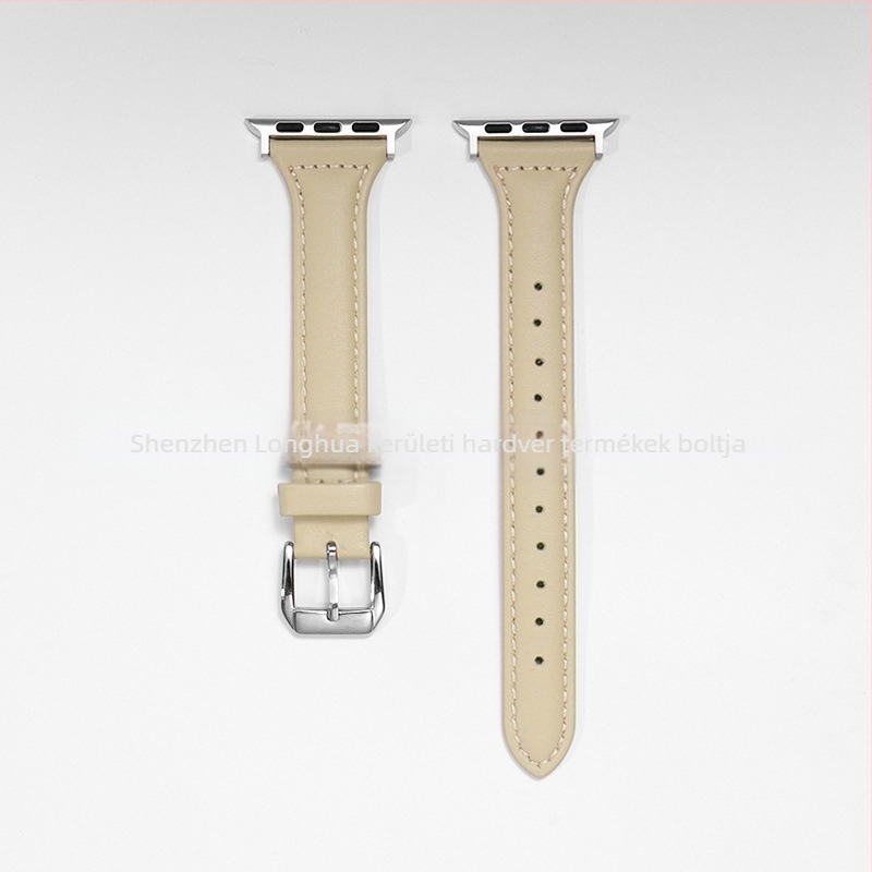 Apple Watch bőrszíj - valódi bőr, divatos stílus, semleges márka, 19 g, kompatibilis a 20499183604 modellével