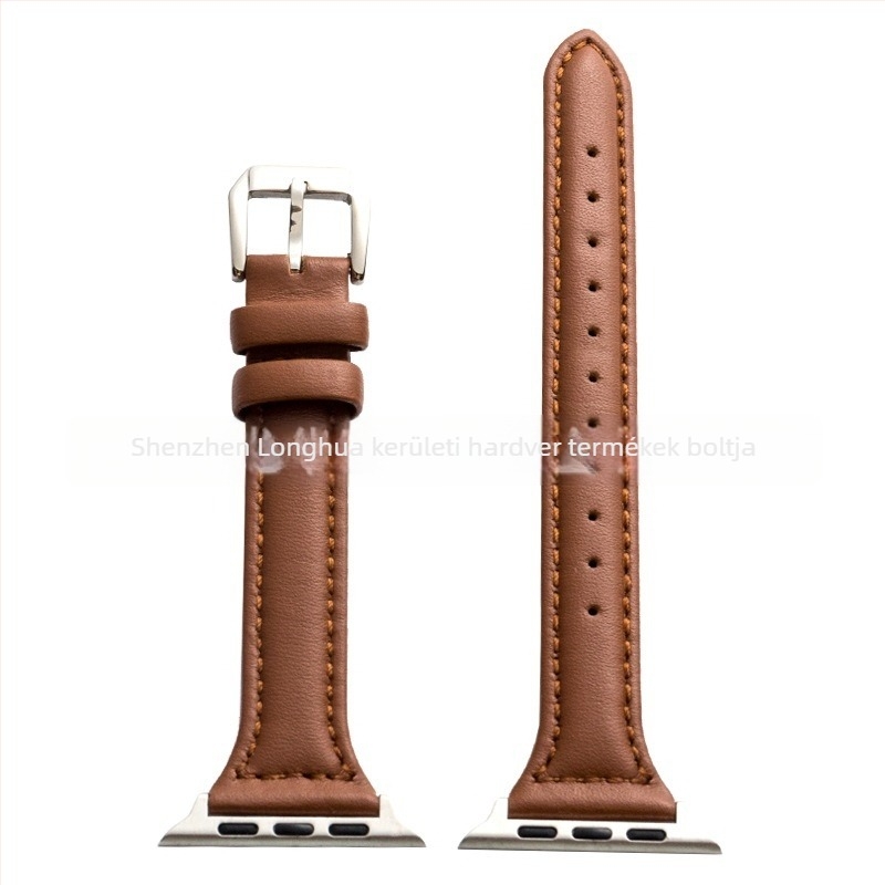 Apple Watch bőrszíj - valódi bőr, divatos stílus, semleges márka, 19 g, kompatibilis a 20499183604 modellével