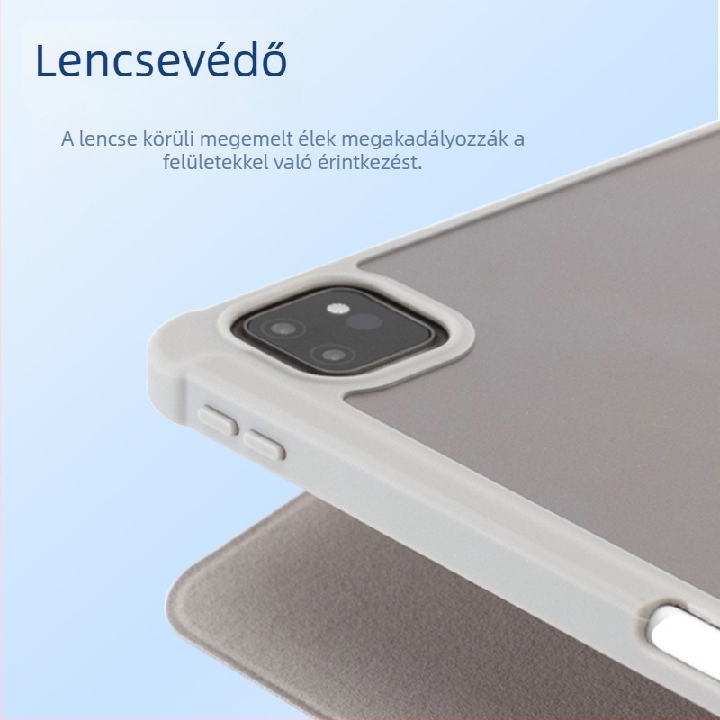 Vékony és könnyű iPad védőtok háromrészes flipfedéllel, több méret elérhető