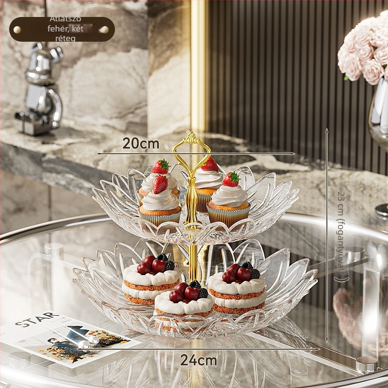 Műanyag gyümölcstál, Xijueya márka, modern minimalist stílus, 2025-ben bemutatva