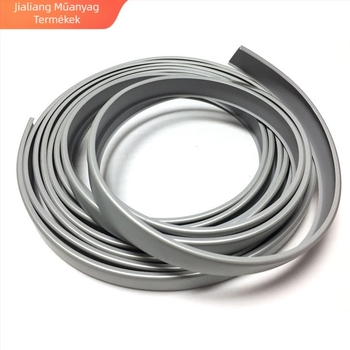 PVC éle-szigetelés pickleball ütőhöz, U-alakú gumitömítés, extrudált síkcsík, testreszabható