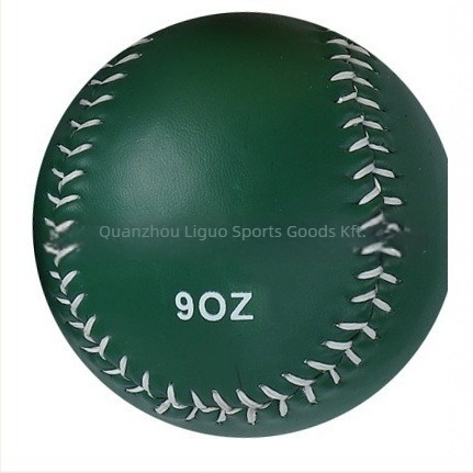 Súlyozott softball PVC edzőlabda, logónyomtatás elérhető, 9–12 oz
