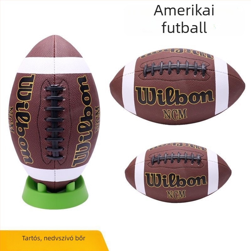 Amerikai futball edzés standard 9 – kopásálló PP anyag, gépi varrás, logó nem elérhető, rugby kategória