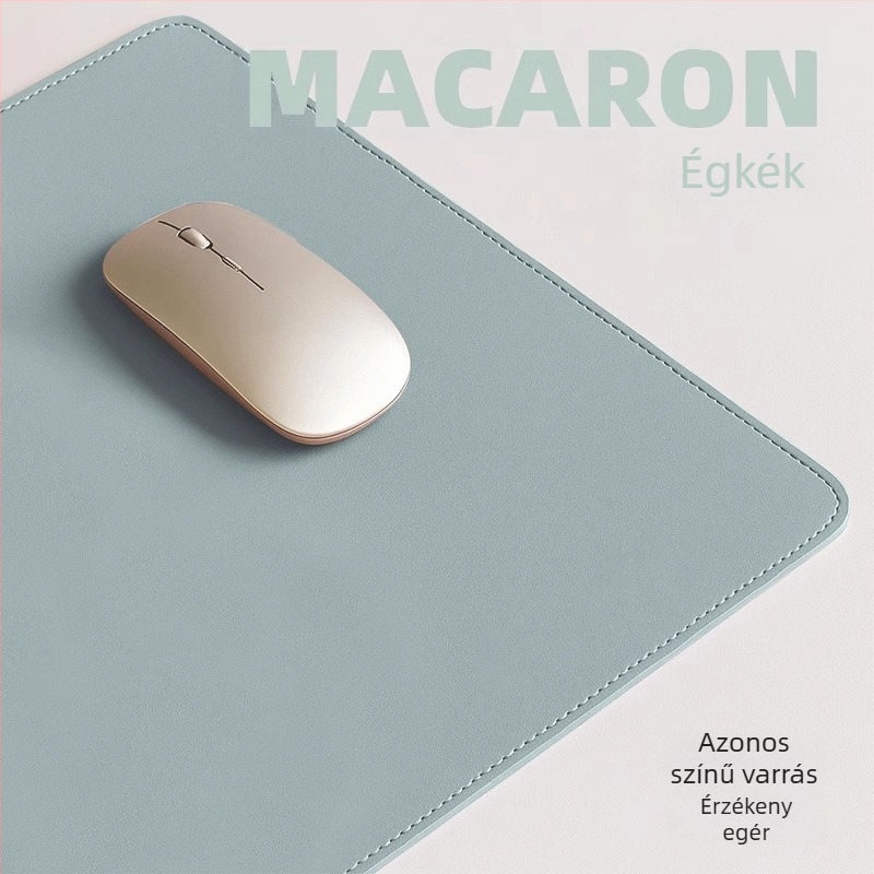 Extra nagy, kétoldalas csúszásmentes egérpad, egyszínű asztali matrac, irodai és tanulási célokra, vízálló és foltálló